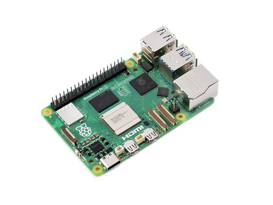 Raspberry Pi 5, 2.4GHz quad-core 64-bit Arm Cortex-A76 CPU, Built Using RP1 I/O Controller, Options for 2GB/4GB/8GB RAM