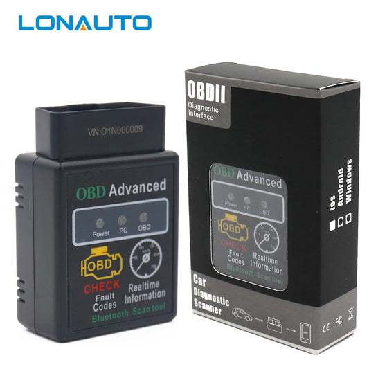 Car Scanner Diagnostic Tools Elm327 Bluetooth 4.0 Obd2 Fault Code Reader Professional Diagnostic Tools for All Cars Scanner