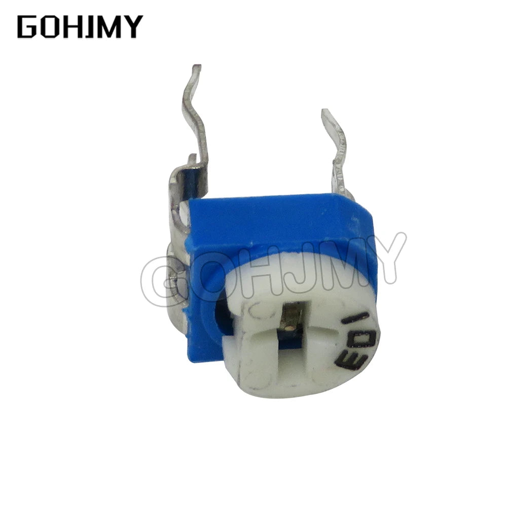 20PCS RM065 Trimmer Potentiometer Adjustable Resistor 500R 1K 5K 10K 20K 50K 100K 200K 500K 1M RM-065 Variable Resistors