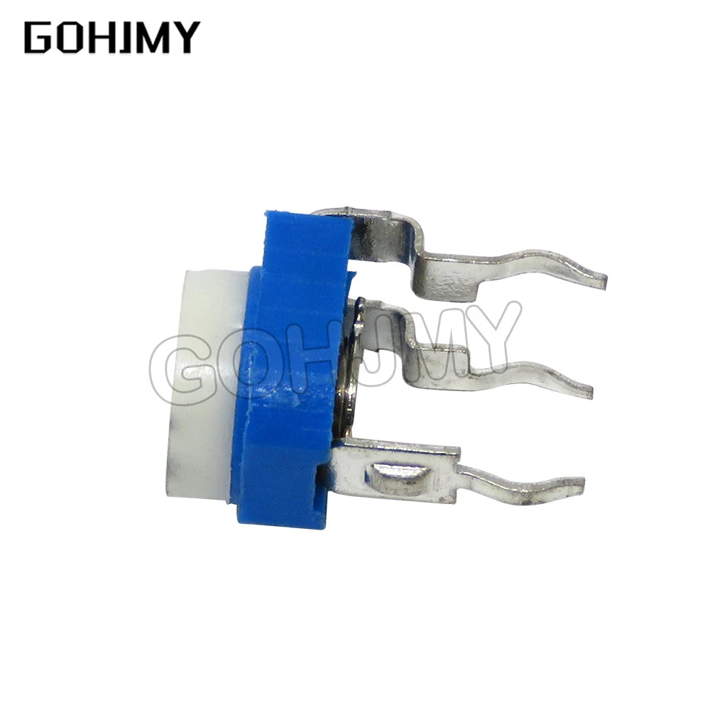 20PCS RM065 Trimmer Potentiometer Adjustable Resistor 500R 1K 5K 10K 20K 50K 100K 200K 500K 1M RM-065 Variable Resistors