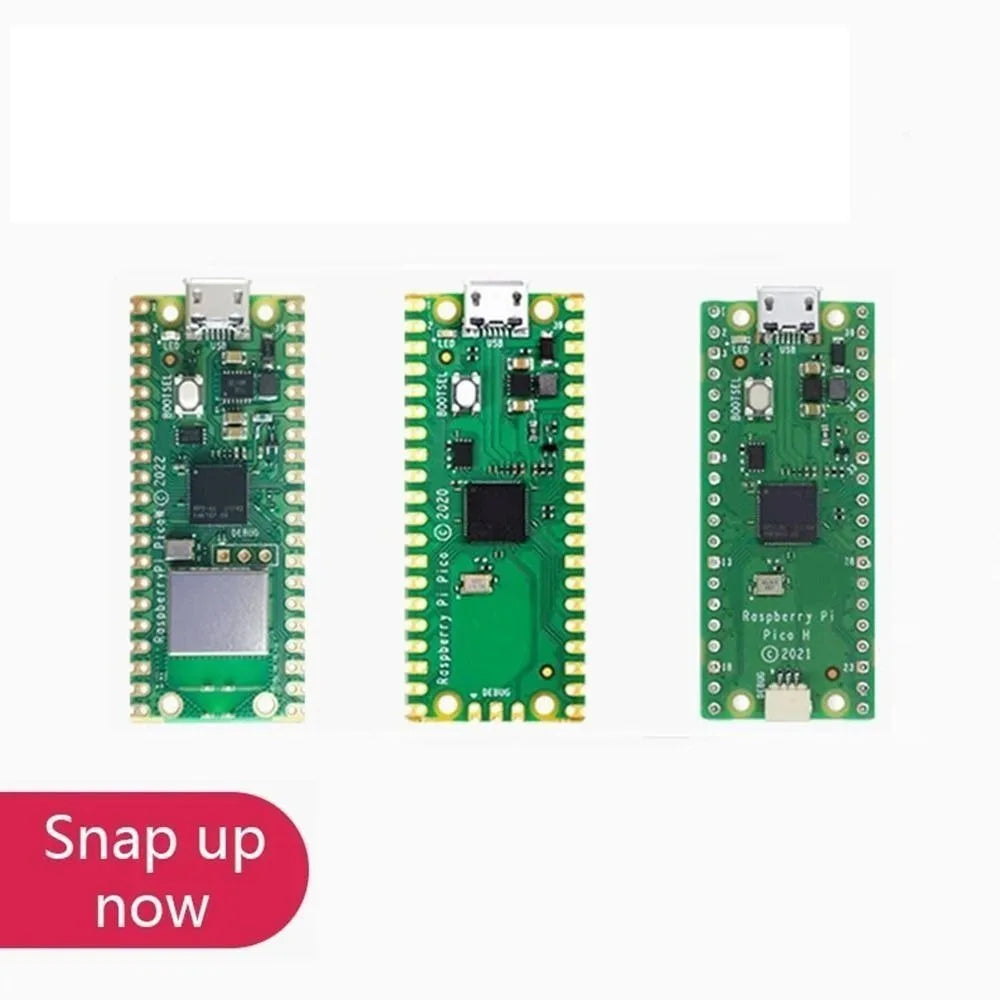 Original Raspberry Pi Pico with Development Board,Pico or Pico H with Pin Header, support MciroPython/C++